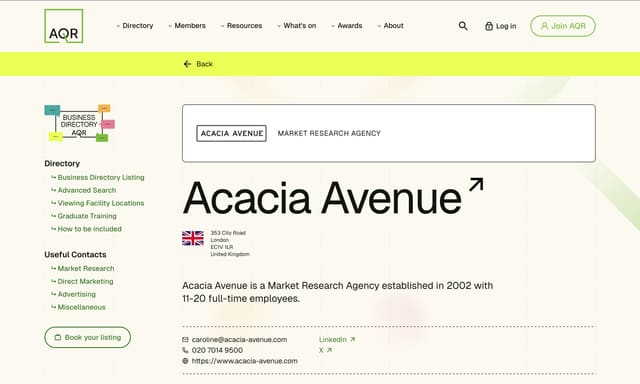Association for Qualitative Research — image 5 of 6