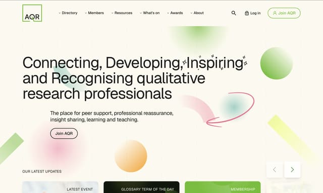 Association for Qualitative Research — image 1 of 6